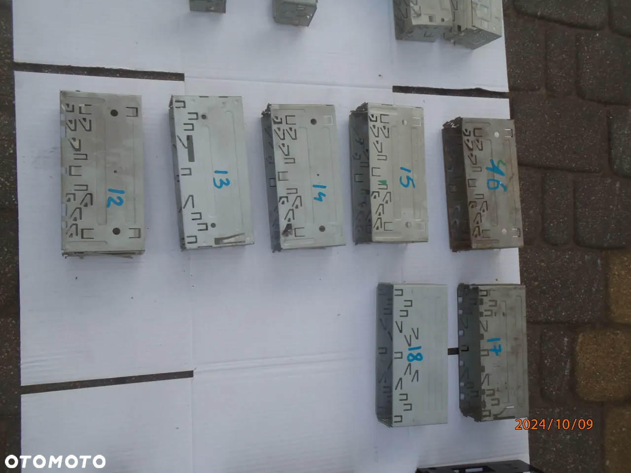 ramka radia 2 din 1 din bmw lanos nubira matiz spark ford fiat croma stilo ducato boxer jumper iveco opel combo c corsa c meriva inne oryginał wszystko do tych fiatów - 19