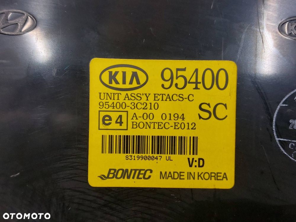 ZESTAW STARTOWY KIA MAGENTIS I 2.0 16V 39122-38190 95400-3C210 95400-3C800 - 4