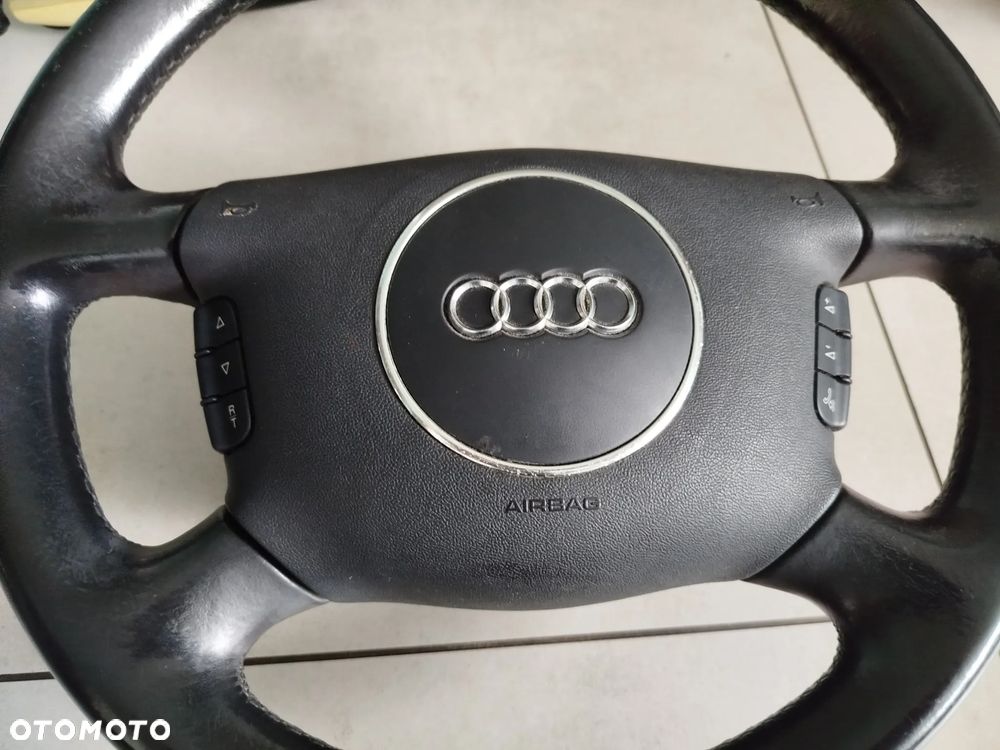 Audi A4 B6 kierownica wielofunkcyjna manetka tempomat - 6