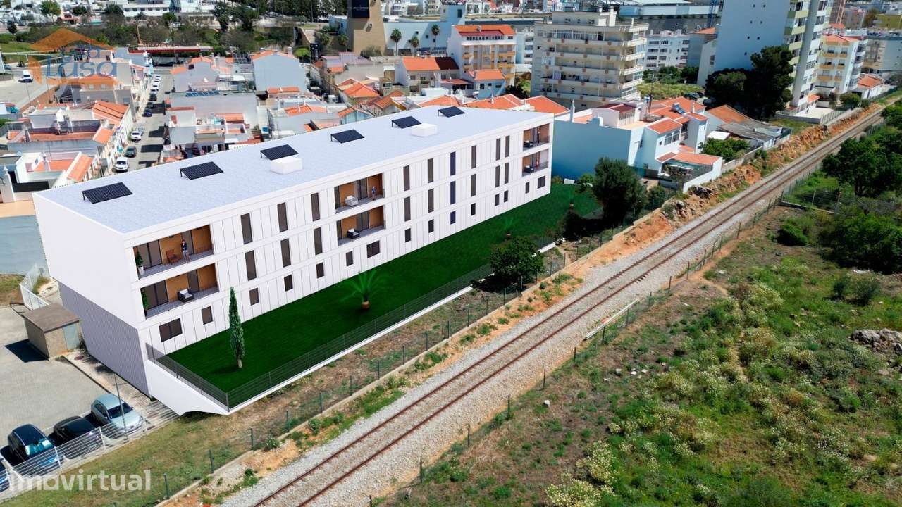 T1+1 Novo c/ garagem e varanda 17,70m2 em Portimão Empreendimento. - Grande imagem: 4/29