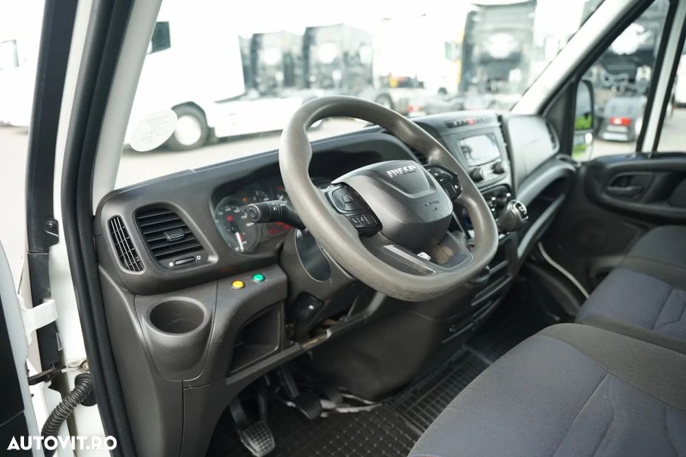 Iveco DAILY 35-140 / BASCULATOR DIN OȚEL + HDS HMF HYFA / CAPACITATE MAXIMĂ DE RIDICARE 430 KG / EXTENSIE MAXIMĂ 2 M / DUBLU / EURO 6 - 26