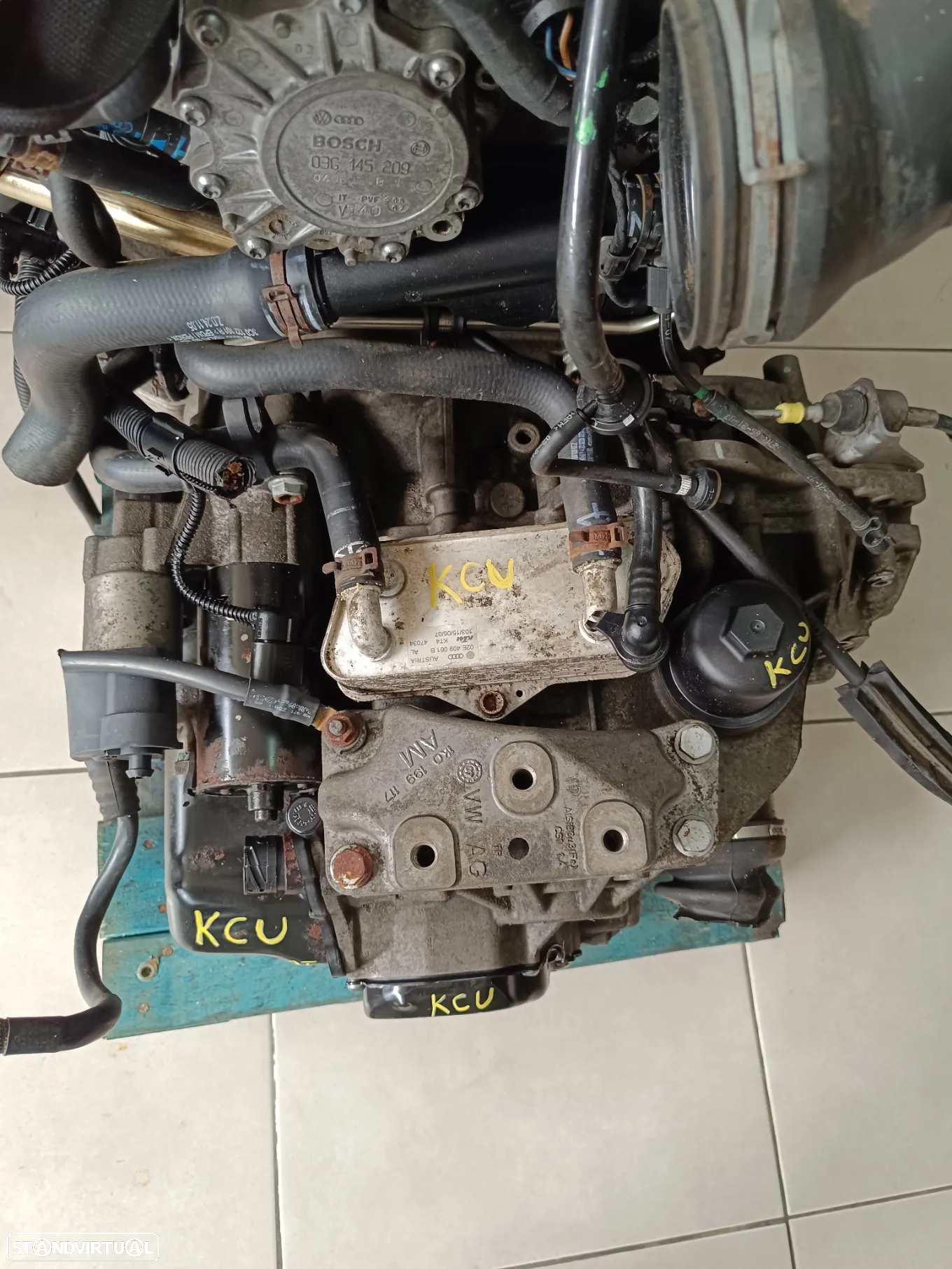 Motor vw passat 2.0TDI 140cv BKP caixa automatica DSG KC - 11