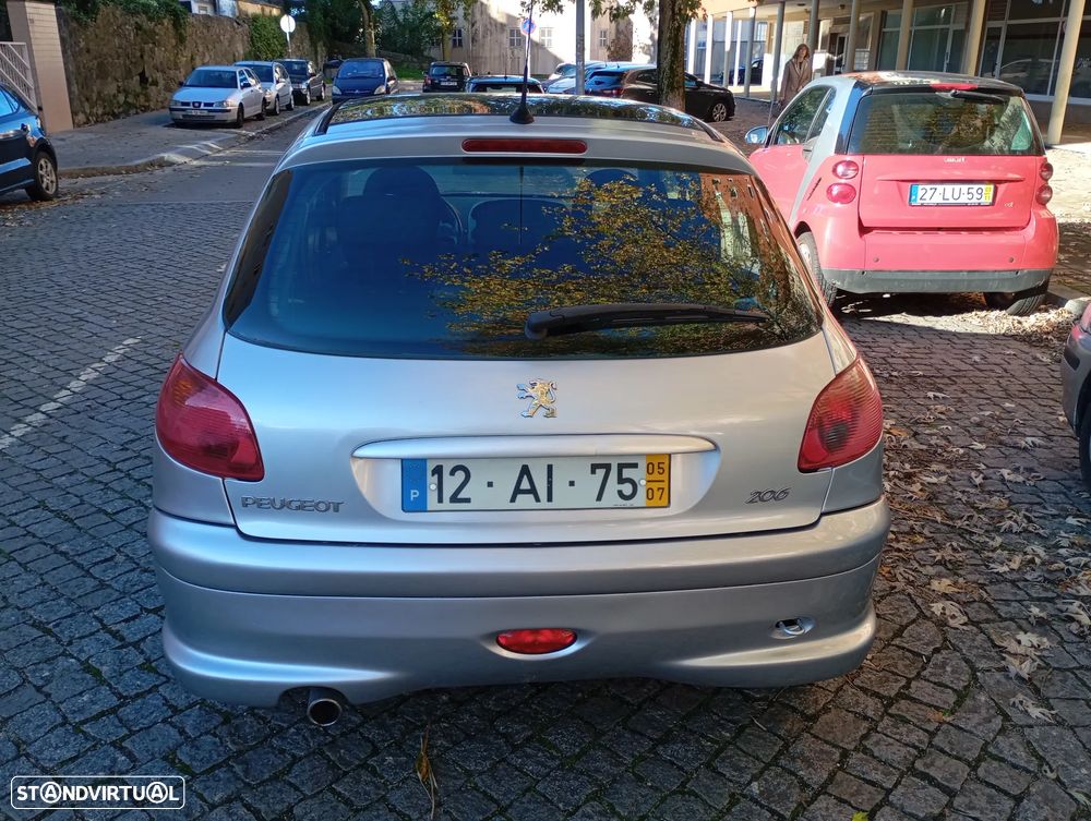 Peugeot 206 1.1 Black & Silver - 3