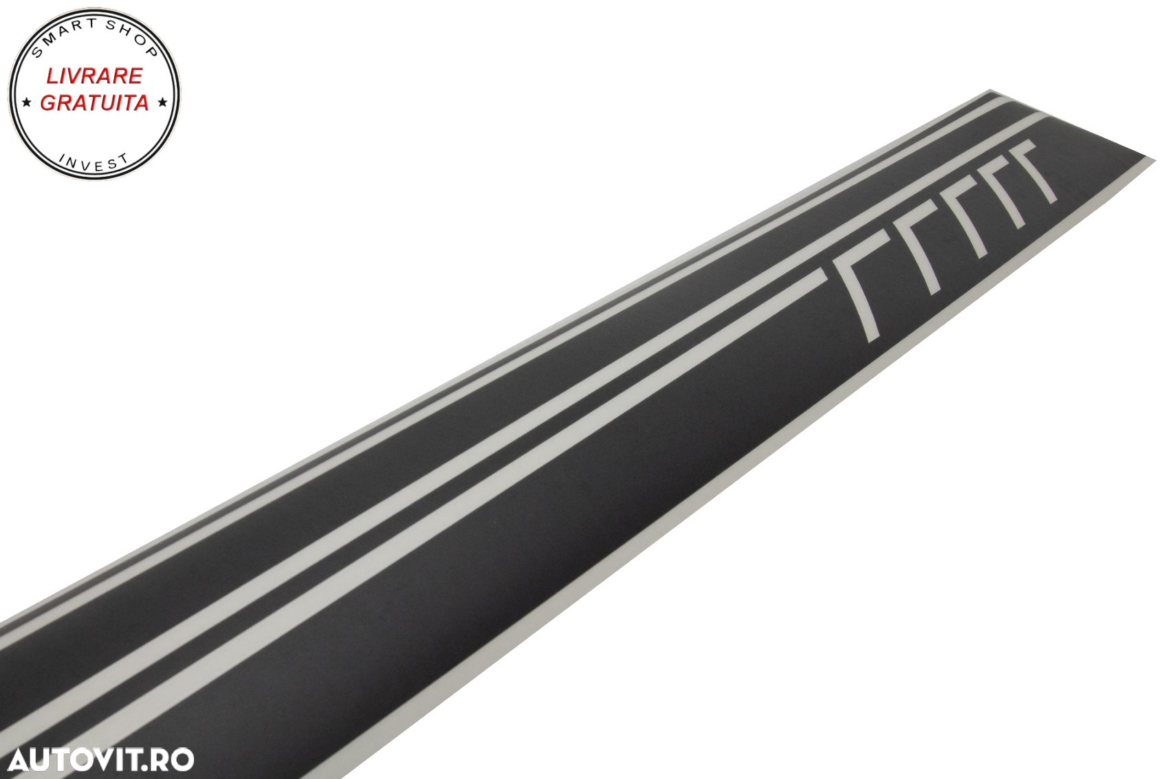Stickere Laterale Negru Mat Mercedes Coupe C238 W212 W213 E200 E300 E350 E46 E63 C- livrare gratuita - 6