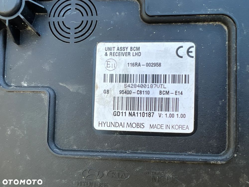 MODUŁ STEROWNIK KOMFORTU HYUNDAI I20 95400C8110 - 2