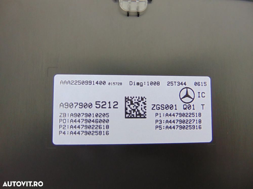 Ceasuri bord Mercedes Sprinter w907 cod a90790052112 ceasuri display sprinter - 5