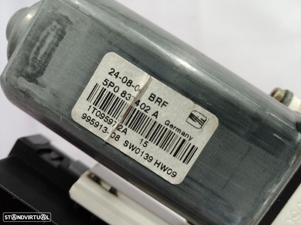 MOTOR ELEVADOR DE VIDRO FRONTAL DIREITO SEAT ALTEA 2005 -1K0959792D - 2