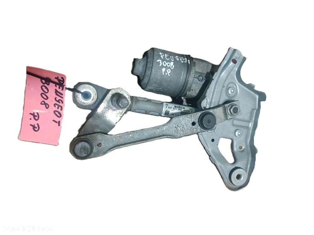 PEUGEOT 3008 I 09-16 r. silniczek wycieraczki PRAWY PRZÓD MECHANIZM 9671062380 + - 1