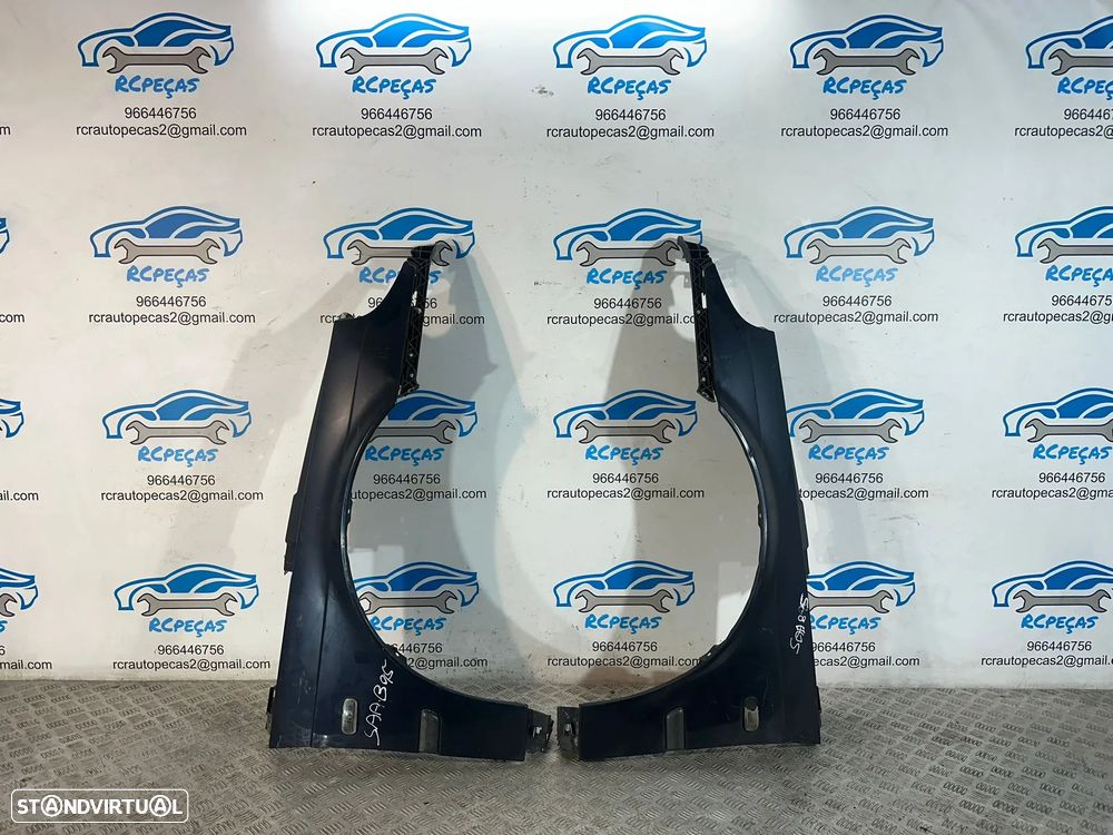 .Conjunto Guardalamas Frente Frontal Esquerdo Direito Original Saab 9-5 95 1997 a 2009 - 1
