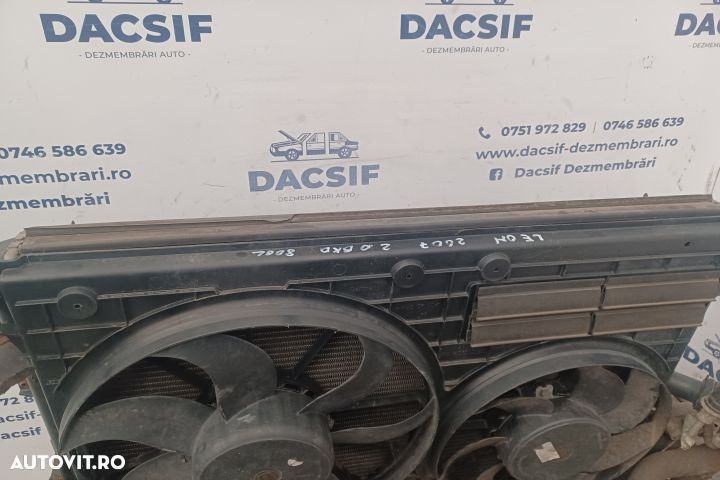 Radiator apa racire motor Seat Leon 2 1P (facelift)  [din 2009 pana  2012] seria Hatchback 5-usi 1. - 1