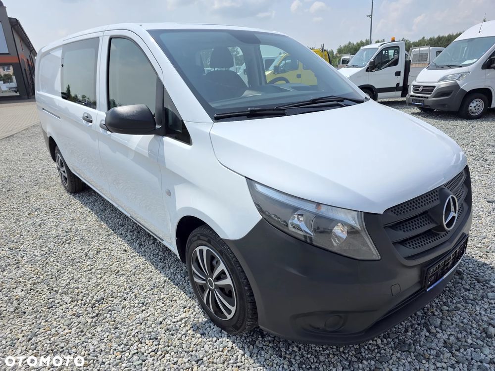 Mercedes-Benz VITO 111 CDI 115 KONNA DOKA BRYGADÓWKA 6 OSOBOWA EKSTRA LANG DŁUGA KLIMA 172T/KM PRZEBIEGU GWARANCJA - 7