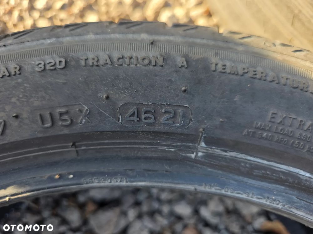 Opony letnie BRIDGESTONE 225/45R18 95Y TURANZA T005 * (4x4,0mm) (DOT: 4x4621) L1166 - 10