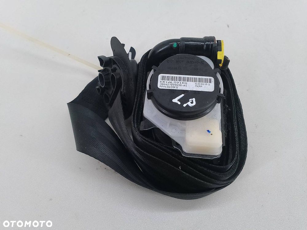 PAS BEZPIECZEŃSTWA LEWY PRZÓD SKODA SUPERB III 308427099S9  KR1AL591RQ LF9E - 1