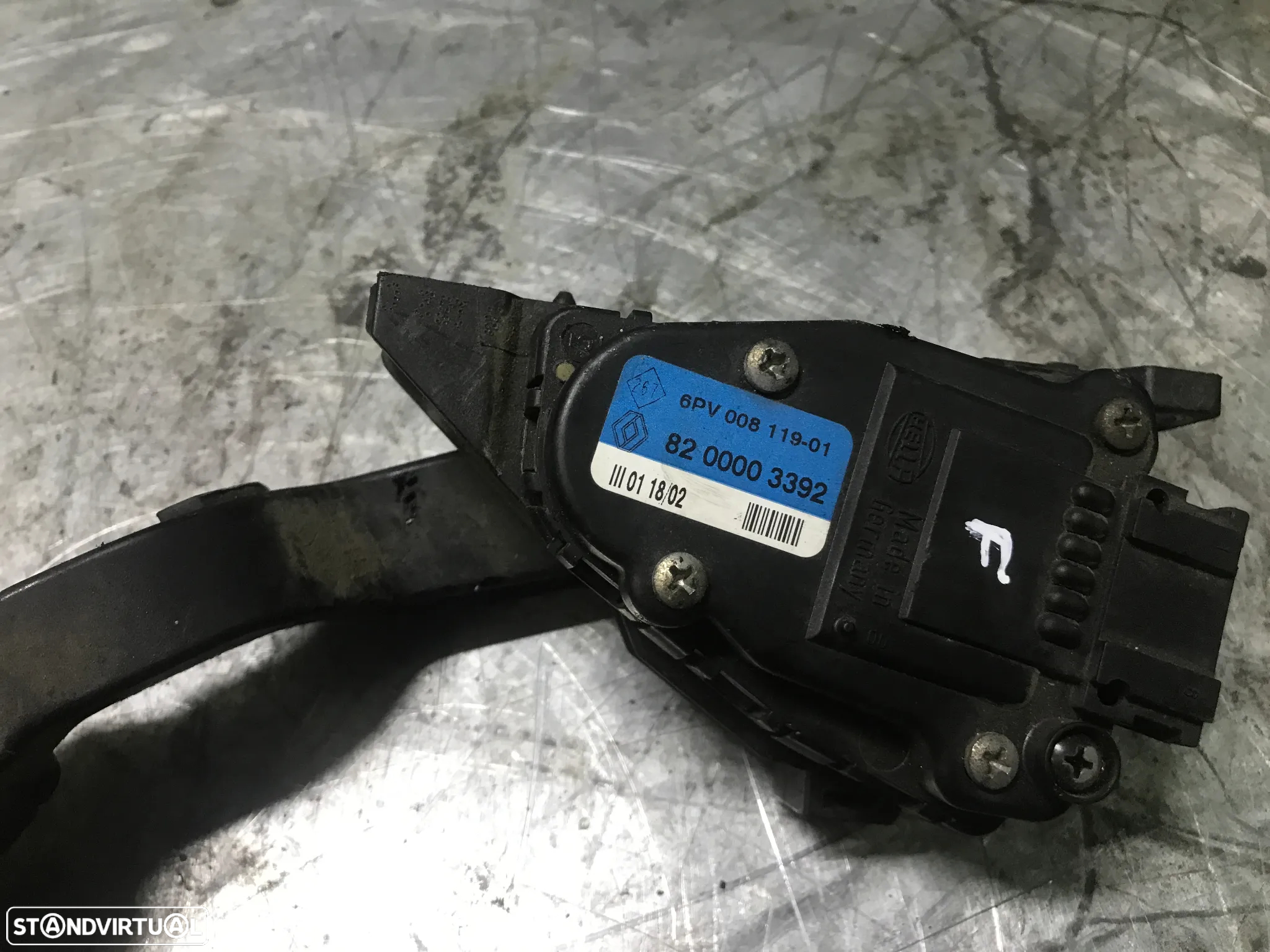 PEDAL ACELERADOR RENAILT LAGUNA II 01-07 8200003392 - 4