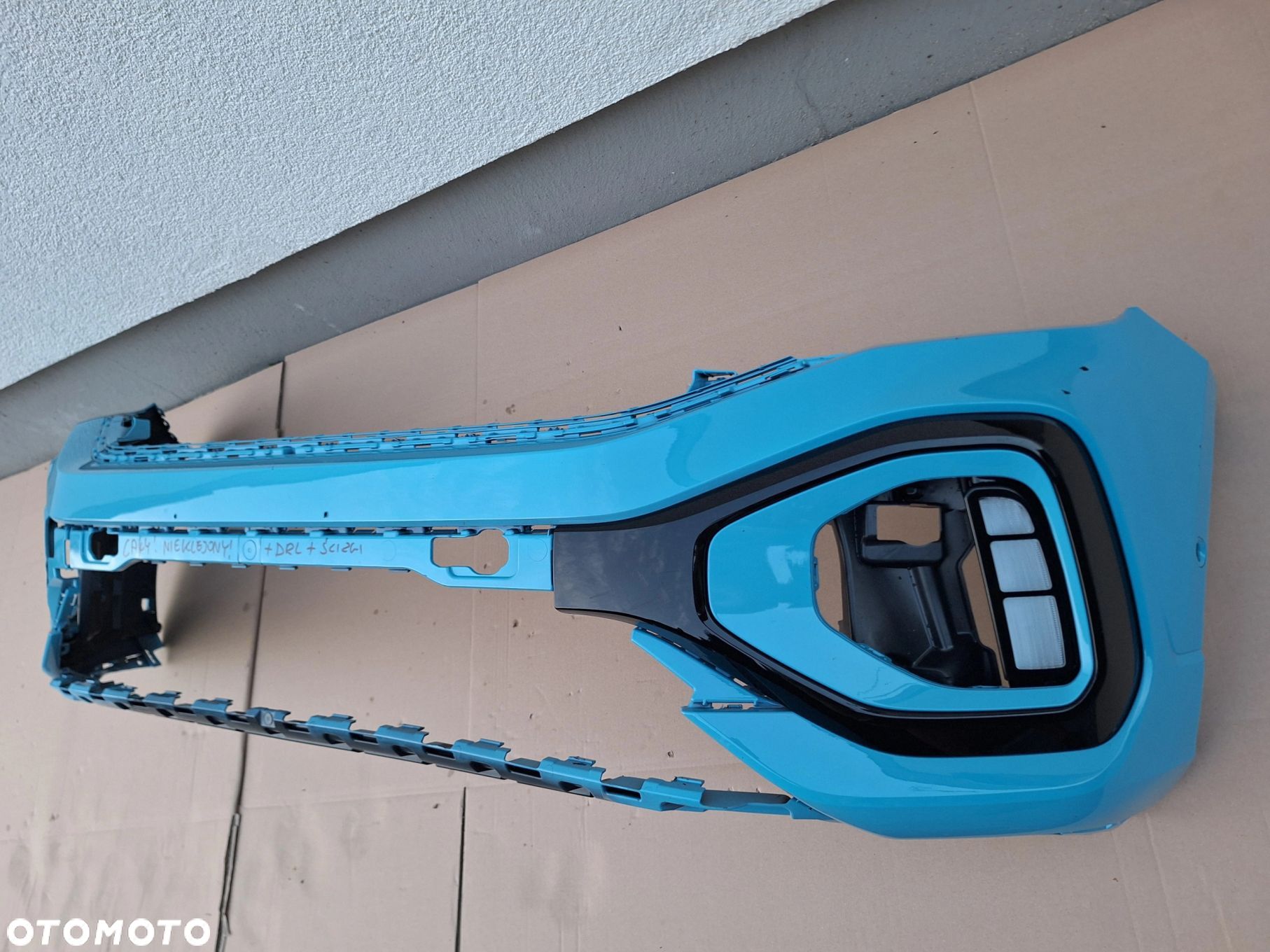VW T-ROC R-LINE LIFT 22- 2GA CAŁY NIE KLEJONY! KOLOR: LC5A TEAL BLUE ZDERZAK PRZÓD+LED DRL 2GA941055E+ŚLIZGI ORYG 2GA807 - 1
