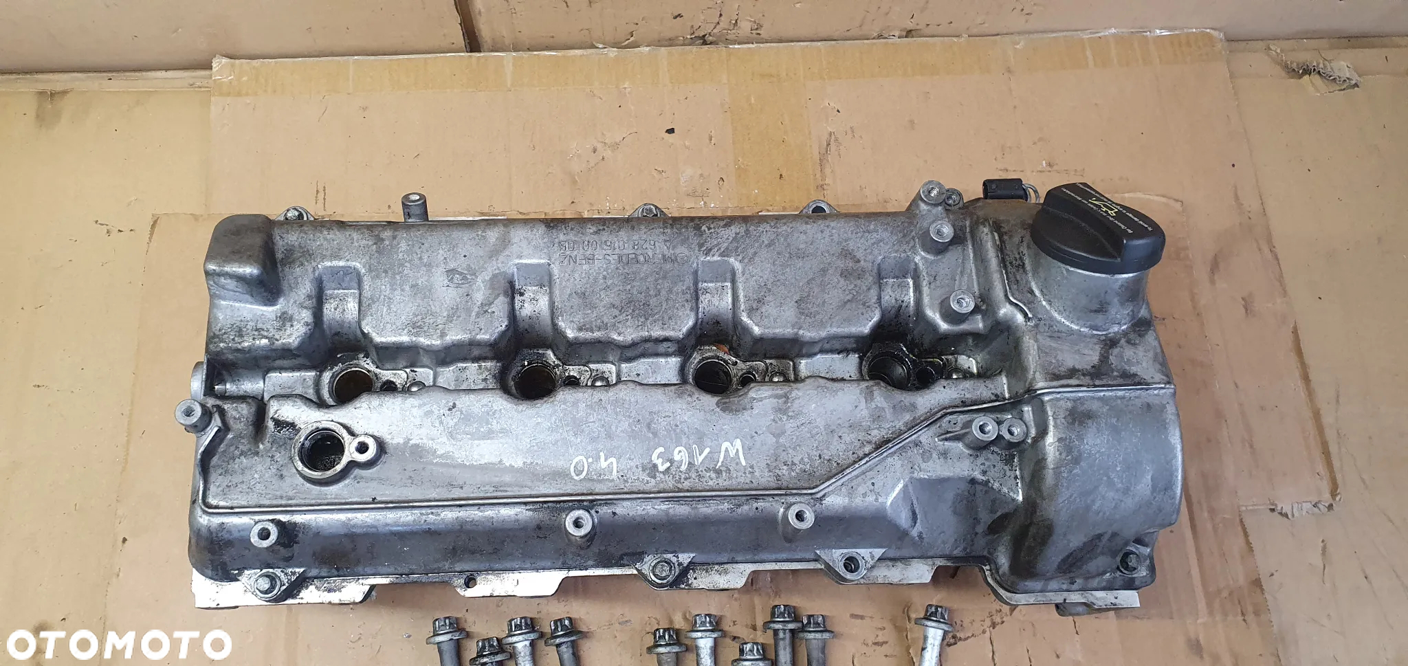 Głowica silnika prawa kompletna wałki dekiel Mercedes ML W163 4.0 CDI R6280161001 - 2
