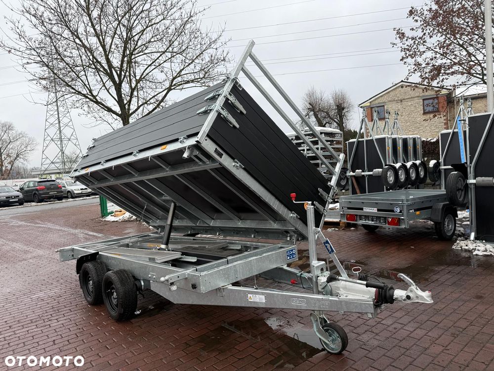 Saris Przyczepa Kiprowana Saris Tipper K3 356x184x35 + nadstawki 30 cm 3500 kg dostawa pod dom Częstochowa - 7