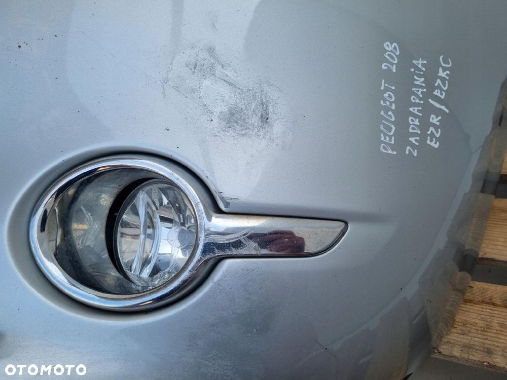 Peugeot 208 KOMPLETNY PRZEDNI ZDERZAK przód EZR EZRC GRIL GRILL 9672794477 - 7