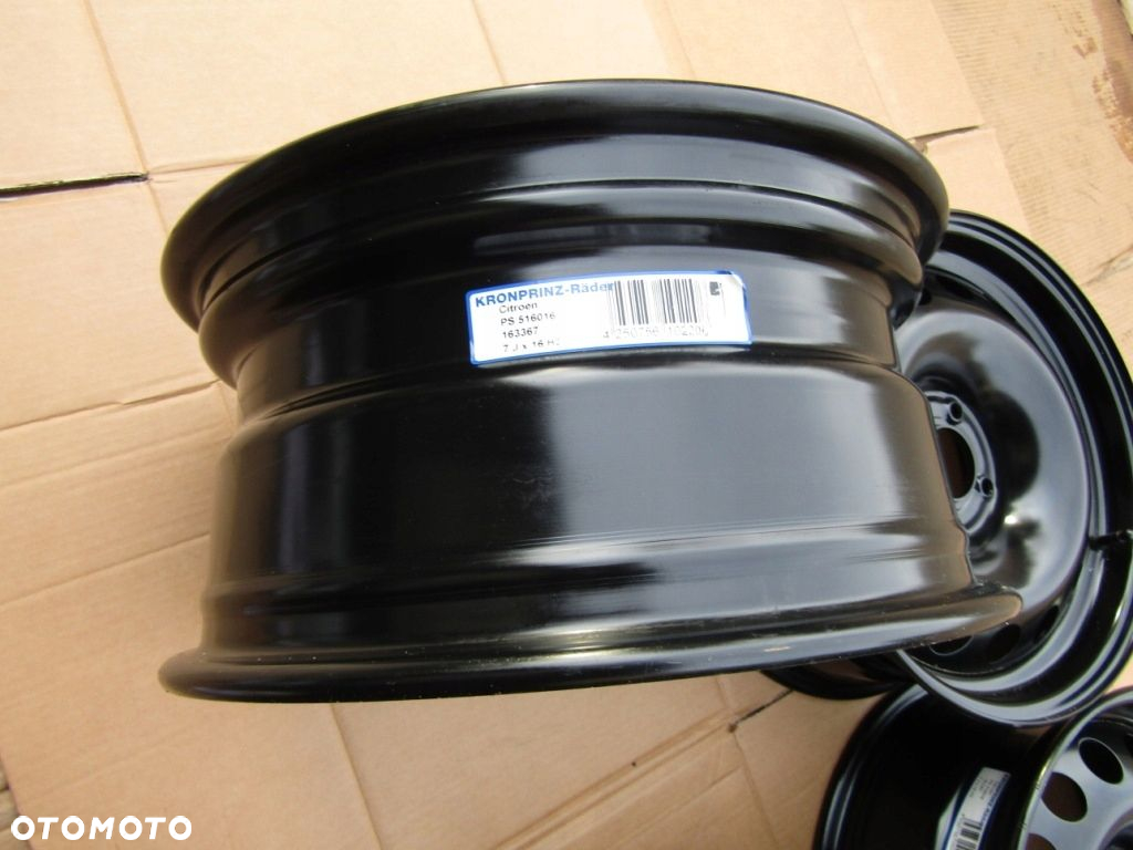 4 Felgi 16 Citroen C4 DS4 C5 Peugeot 308 3008 5008 Opel Mokka 7j 4x108 ET32 - 13