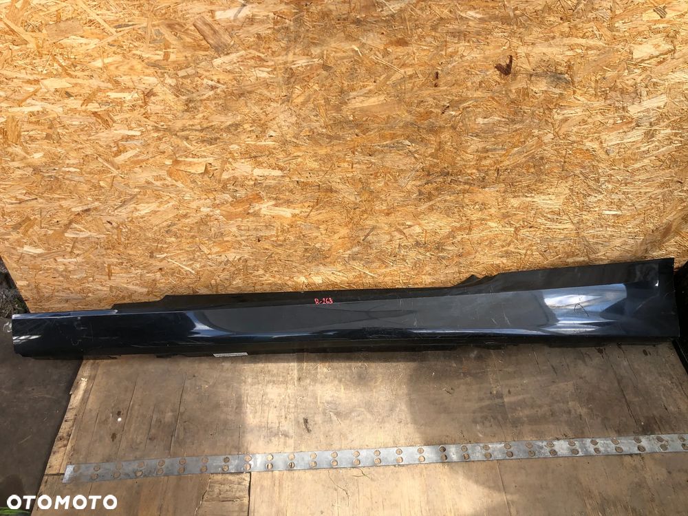 R263 . Listwa Progu Zewnętrzna Nakładka Progowa Lewa 7130873 BMW E92 E93 BlackSapphire (2005-2013) - Wysyłka - 1