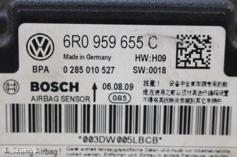 Centralina De Airbags Seat Ibiza Iv (6J5, 6P1)  6R0959655c / 028501052 - 4