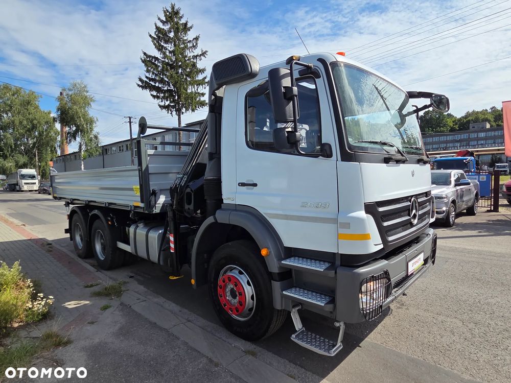 Mercedes-Benz AXOR 2633 6x4 330KM HDS HIAB 122 XS NOWY KIPER WYWROTKA NISKI PRZEBIEG 207tyś.km. - 19