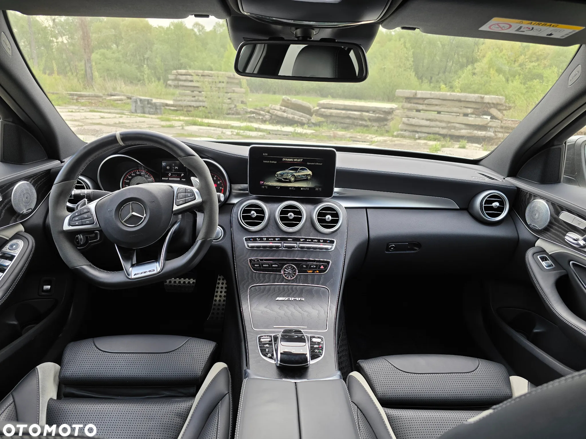 Mercedes-Benz Klasa C AMG 63 S T AMG Speedshift 7G-MCT - 9