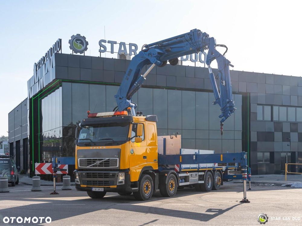 Volvo FH 400 8x2 HIAB 600E-7 FLY JIB HDS Żuraw - 6