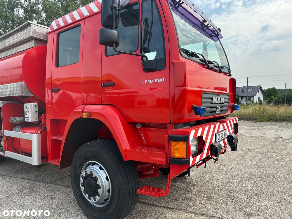 MAN 18.280 4x4 STRAZ POZARNA  21 tys km - 5