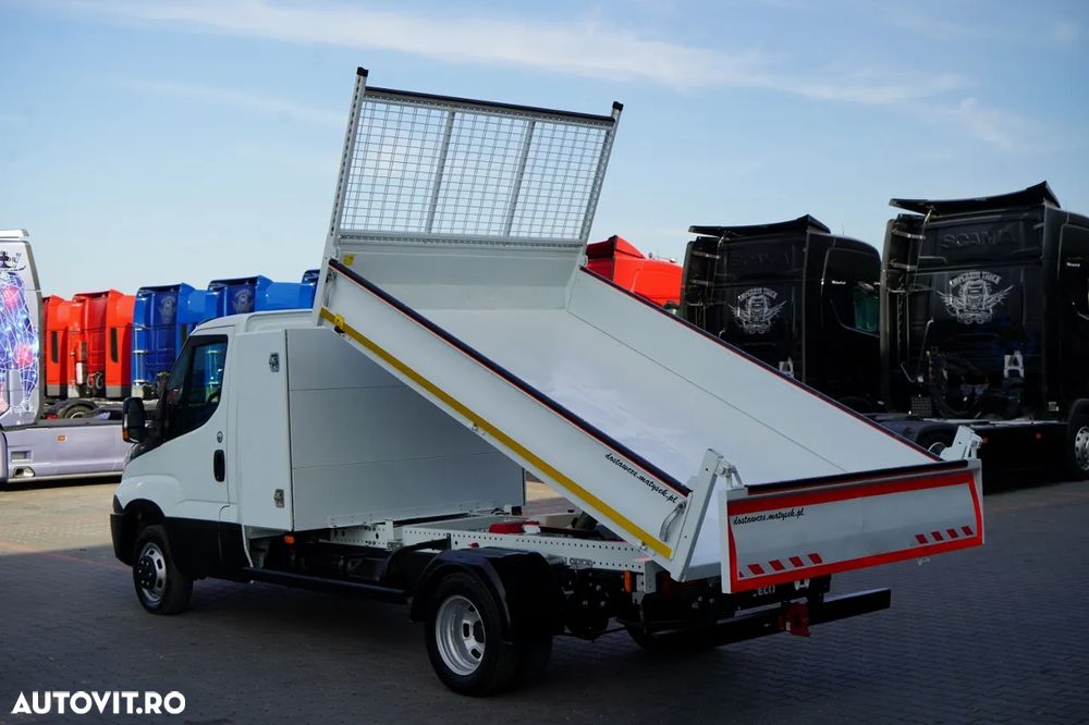 Iveco DAILY 35-150 / BASCULATOR SPATE / DUBLU / MANUAL / - 7