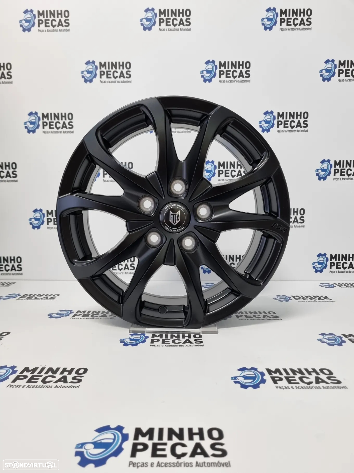 Jantes FOX OPUS em 16 Satin Black (5x118) - 8