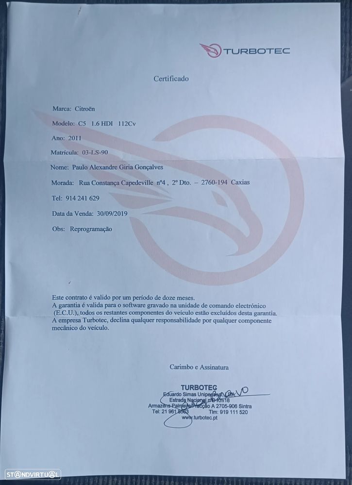 Citroën C5 1.6 HDi Séduction - 10