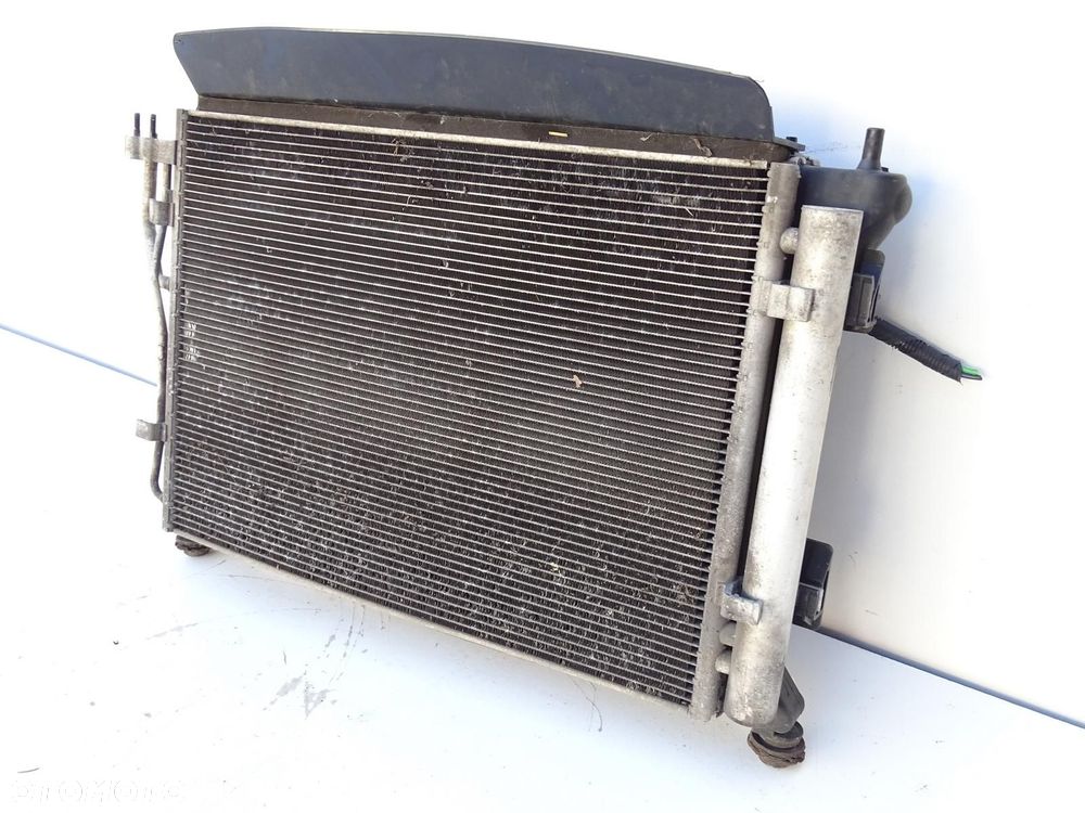 KOMPLET CHŁODNIC + WENTYLATOR 25303-1K120 1.4 16V KIA VENGA I HYUNDAI IX20 - 4