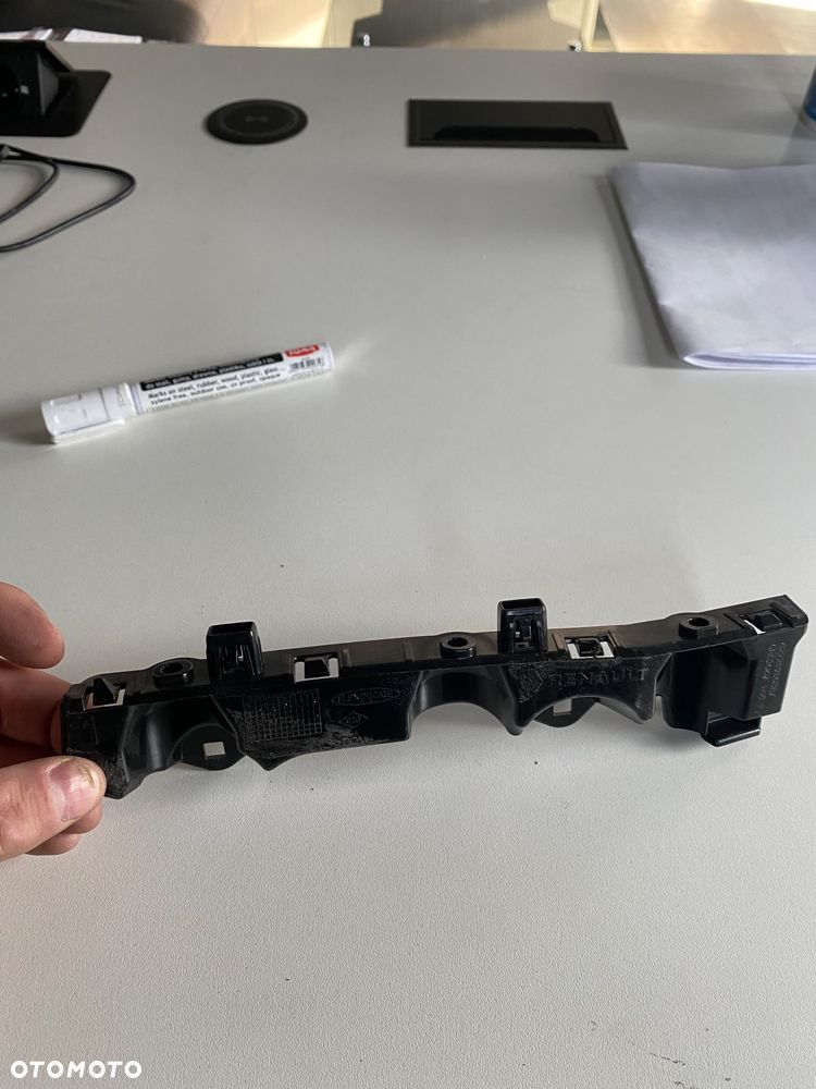 RENAULT Kangoo 3 III LIFT 4 IV oryginalny ślizg  WSPORNIK MOCOWANIE ZDERZAKA BŁOTNIKA lewy lewe W zderzak w błotnik - 4