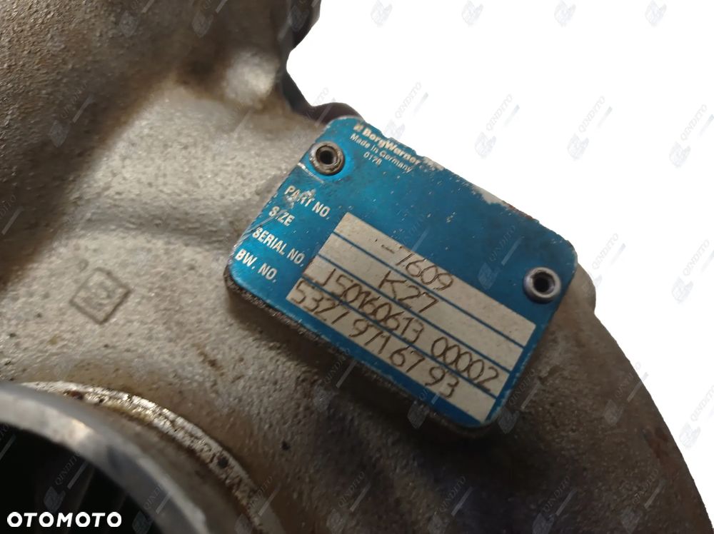 TURBINA MAN TGL TGM D0836 BORGWARNER 53281015095 - 10