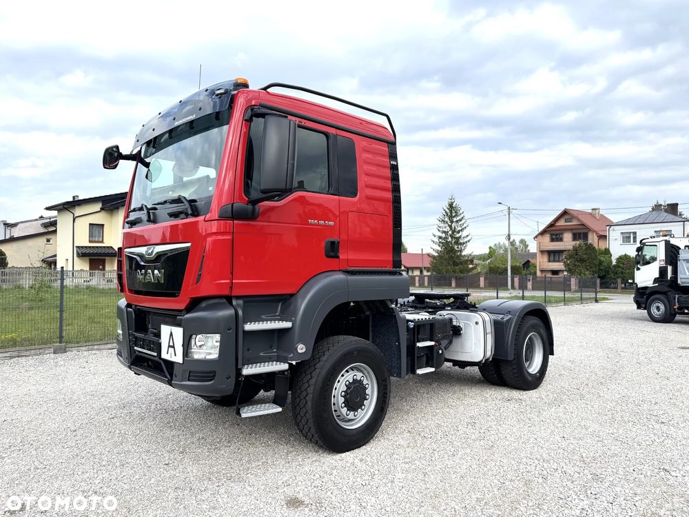 MAN TGS 18.510, 4x4 - REDUKTOR / STAŁY NAPĘD, HYDRAULIKA,