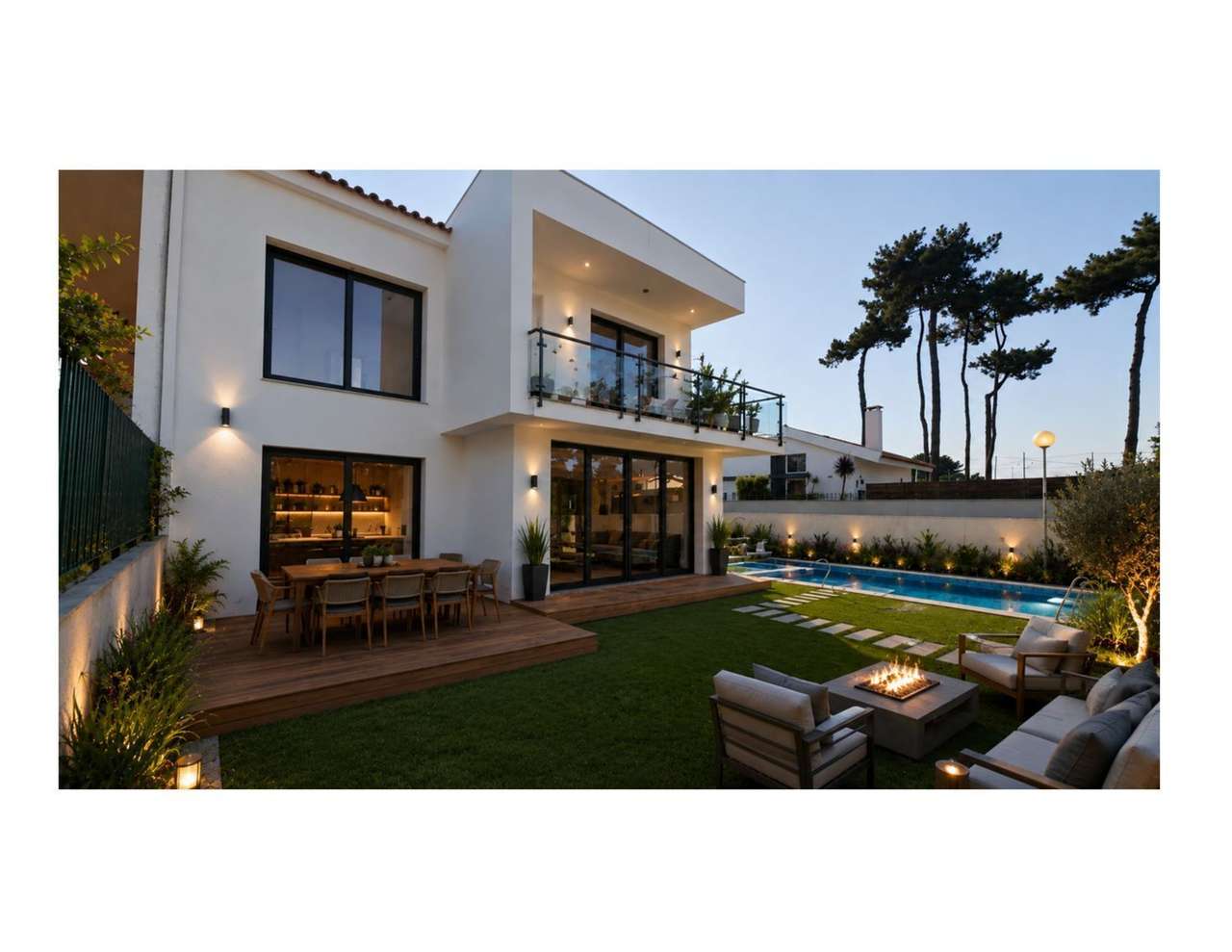 Moradia T4 Aroeira piscina privativa, pronta a habitar - Grande imagem: 5/16