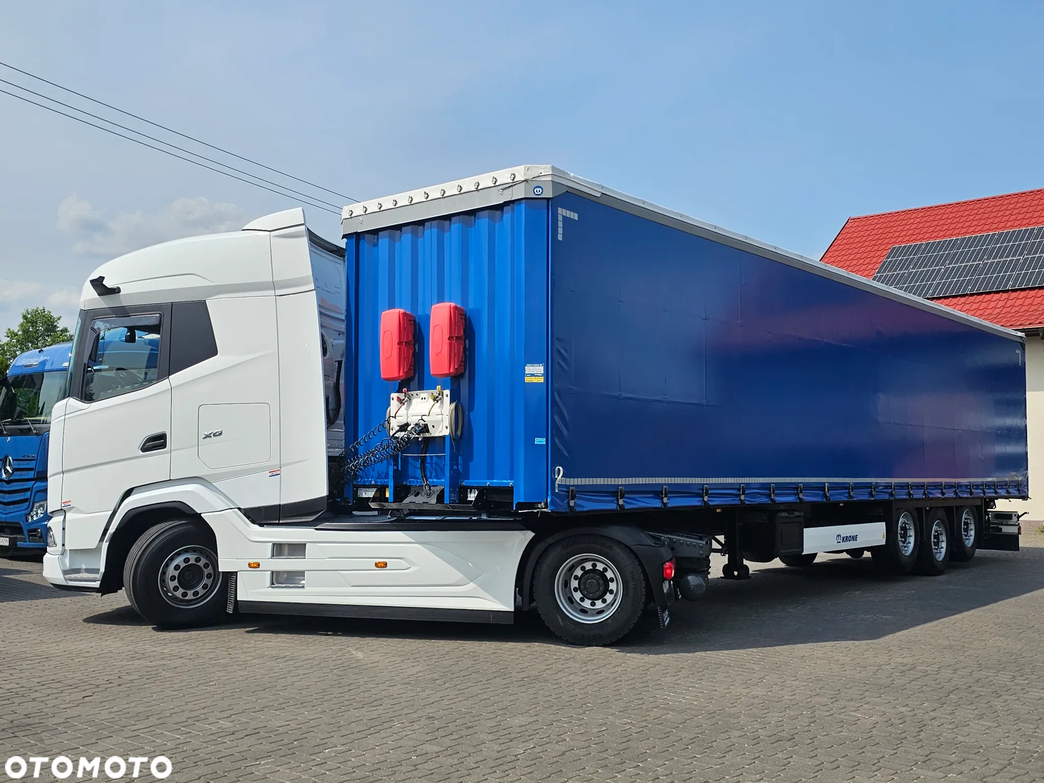 DAF XG 480 +KRONE 2-osie podn.Dach podn.ZESTAW 2022 - 9