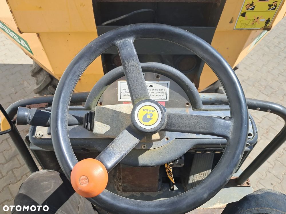 Ausa D 600 APG WOZIDŁO BUDOWLANE OBROTOWE 6 t ton kamera przód + tył ROK 2017 DEUTZ mocne 75KM oświetlenie drogowe opony PRZÓD NOWE Terex ta6 s Thwaites 6 Mecalac Wacker Neuson DW 6 9 Jcb kiper +obrót kierunkowskazy WYWROTKA DUMPER 4x4 - 9