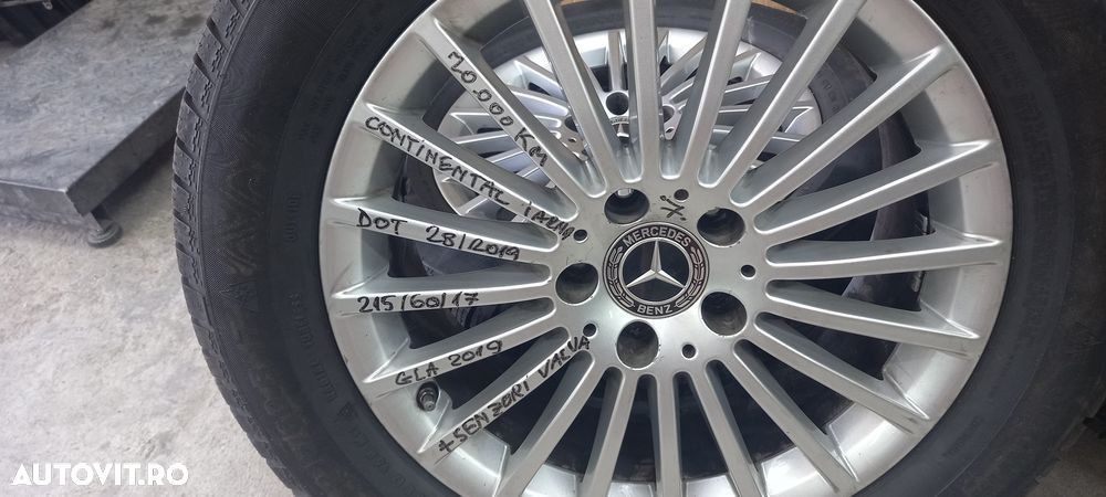 Jante aluminiu Mercedes GLA 215/60R17 2019 - 7