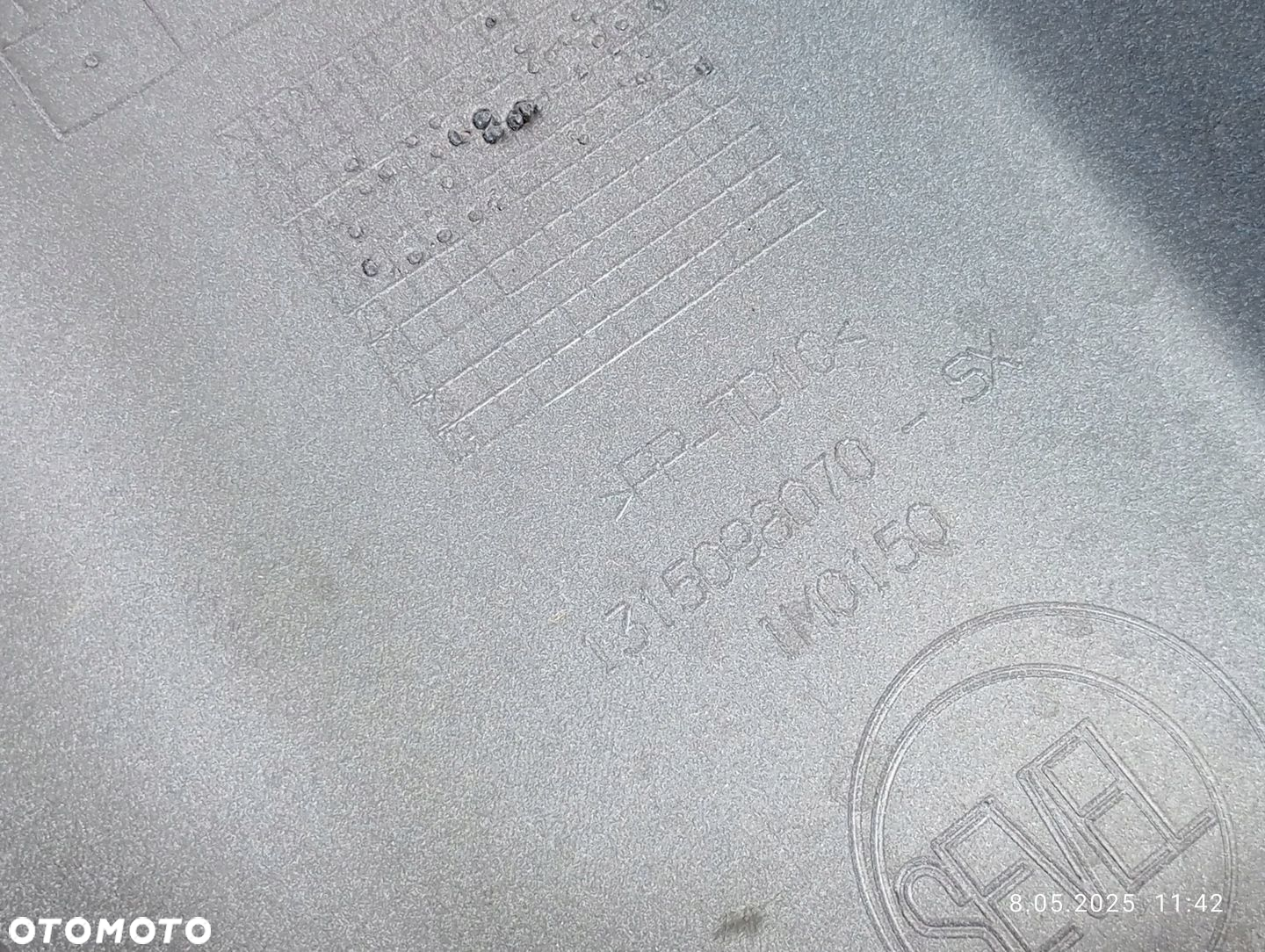 FIAT DUCATO NAROŻNIK ZDERZAK LEWY PRZÓD 1315092070 14- - 12