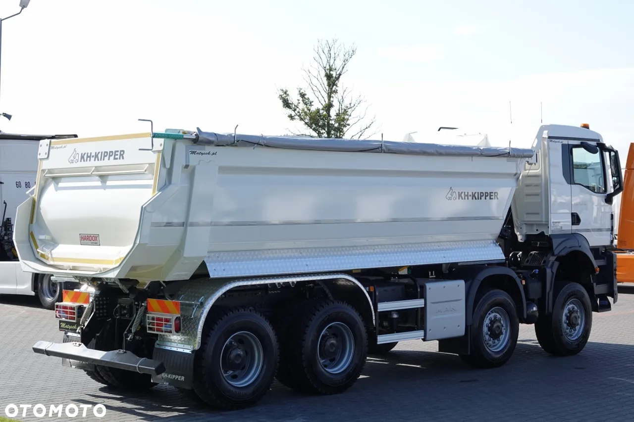 MAN TGS 41.480 / 8X8 / WYMIEŃ SWÓJ STARY NA NOWY / WYWROTKA TYLNOZSYPOWA / KH-KIPPER / MANUAL / FABRYCZNIE NOWA - 2024 R / DOSTĘPNY OD RĘKI - 14