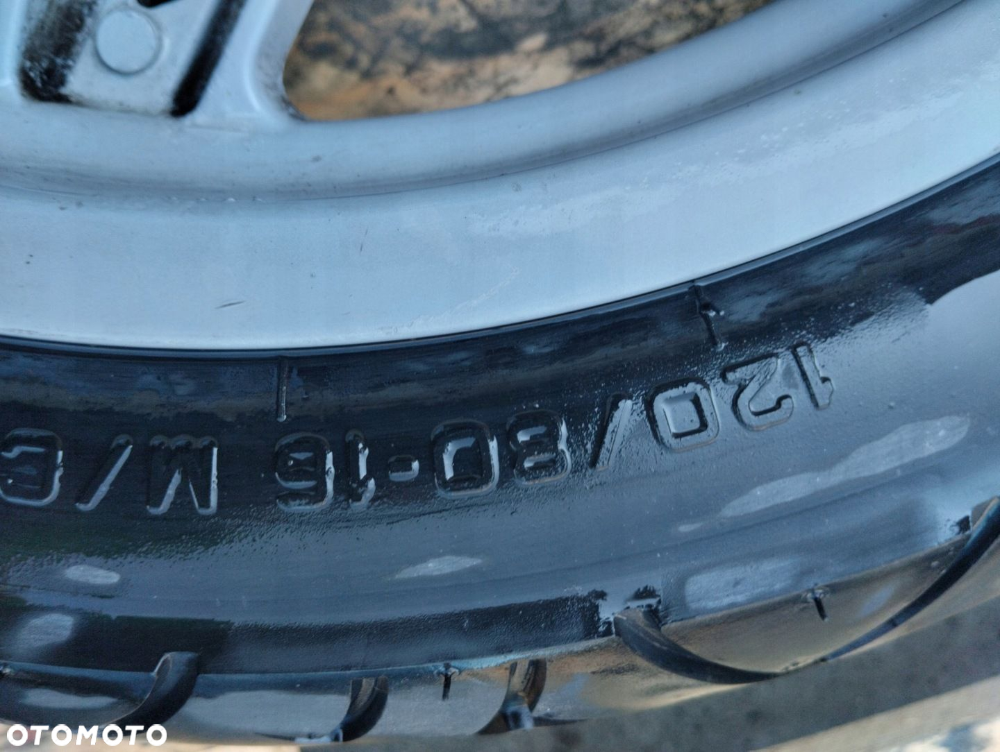 Malaguti Spidermax GT 500 KOLO FELGA PRZOD 120/80/16 - 4