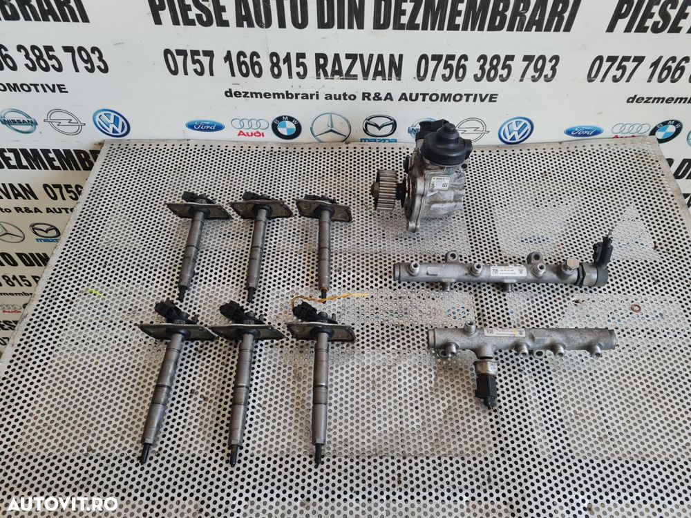 Kit Injectie Injectoare Pompa Rampe Audi Vw 2.7 Tdi 3.0 Tdi Euro 5 Cod BE BK Touareg Q5 A5 A4 A6 A7 - 1