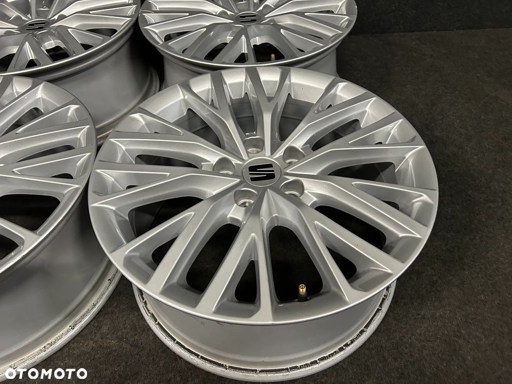 Alufelgi Seat Leon IV, III, Ateca, VW Golf 7, 8, Caddy, Sportsvan 17 cali 5x112 4szt. ładne! - 6