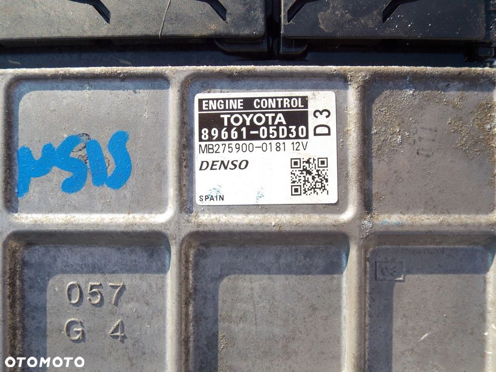 komputer toyota avensis t27 2.0 d4d 89661-05030 - 2