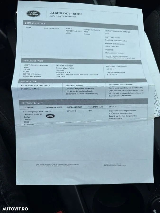 Land Rover Discovery Sport 2.0 l TD4 HSE Aut. - 28