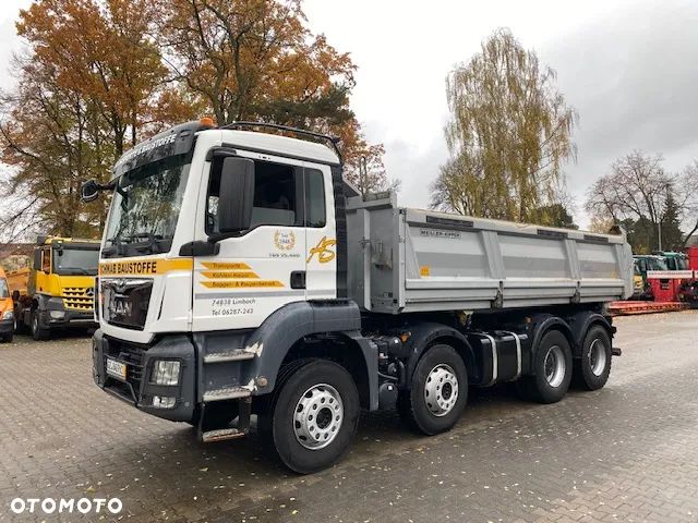 MAN TGS 35.460 8X4 wywrotka 3-str MEILLER Bordmatik 2018r, - 5