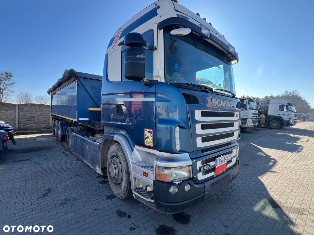 Scania R 124 420 + Naczepa - 2