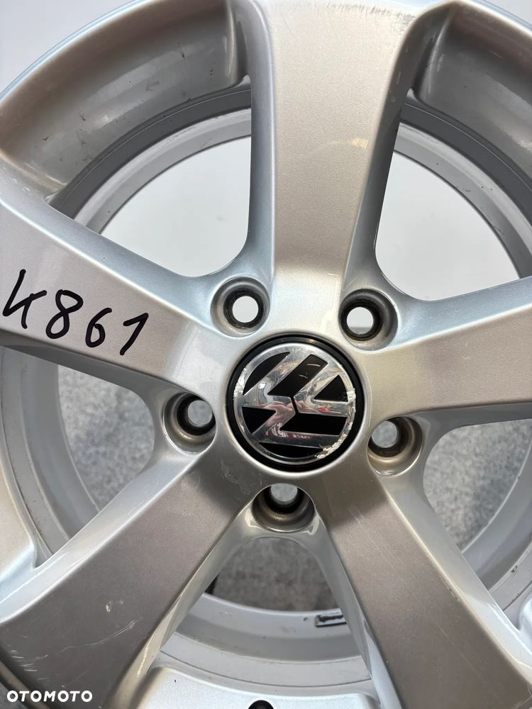 4 Felgi Alu Volkswagen Touran, Caddy, Golf 5, 6, 16" ET50 - 5